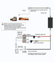 WOLFBOX varios conectores incluidos que permiten compatibilidad con distintas cámaras