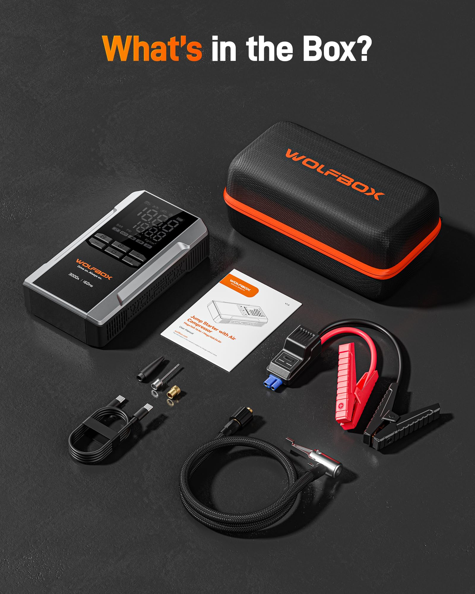 WOLFBOX MV16A linterna 400 lúmenes en uso nocturno, visibilidad y señalización
