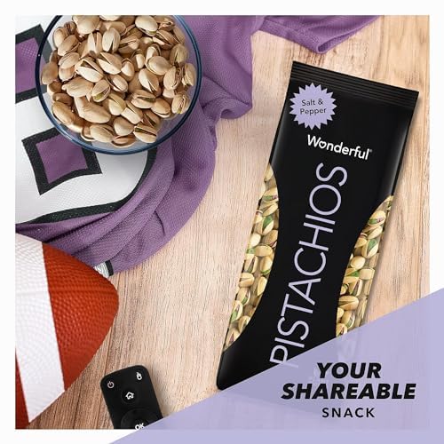 Tazón de Wonderful Pistachios Salt & Pepper listo para servir y compartir en reuniones