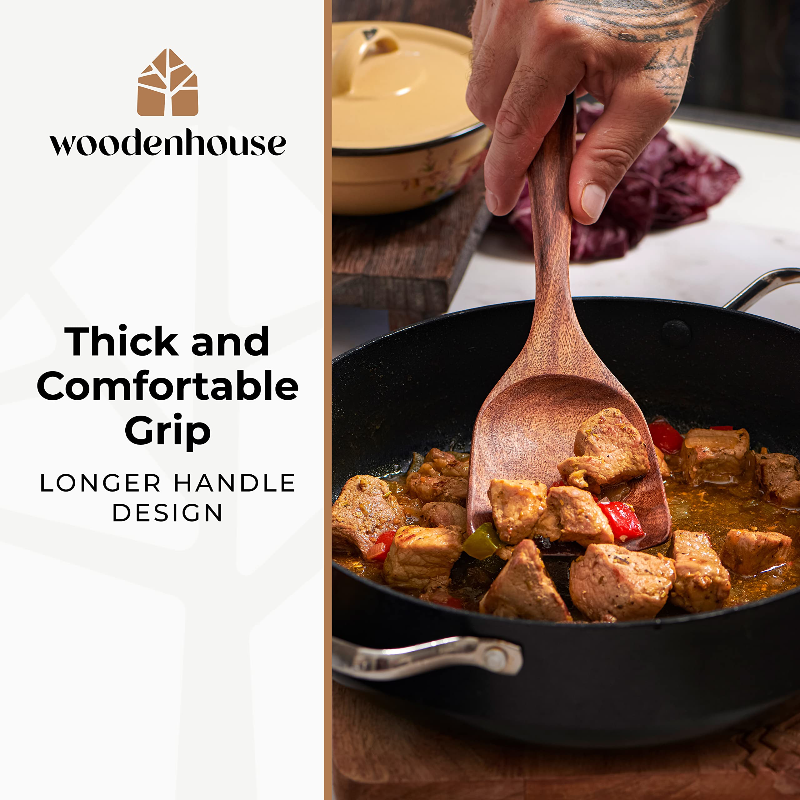 Woodenhouse barril con drenaje para almacenamiento vertical práctico
