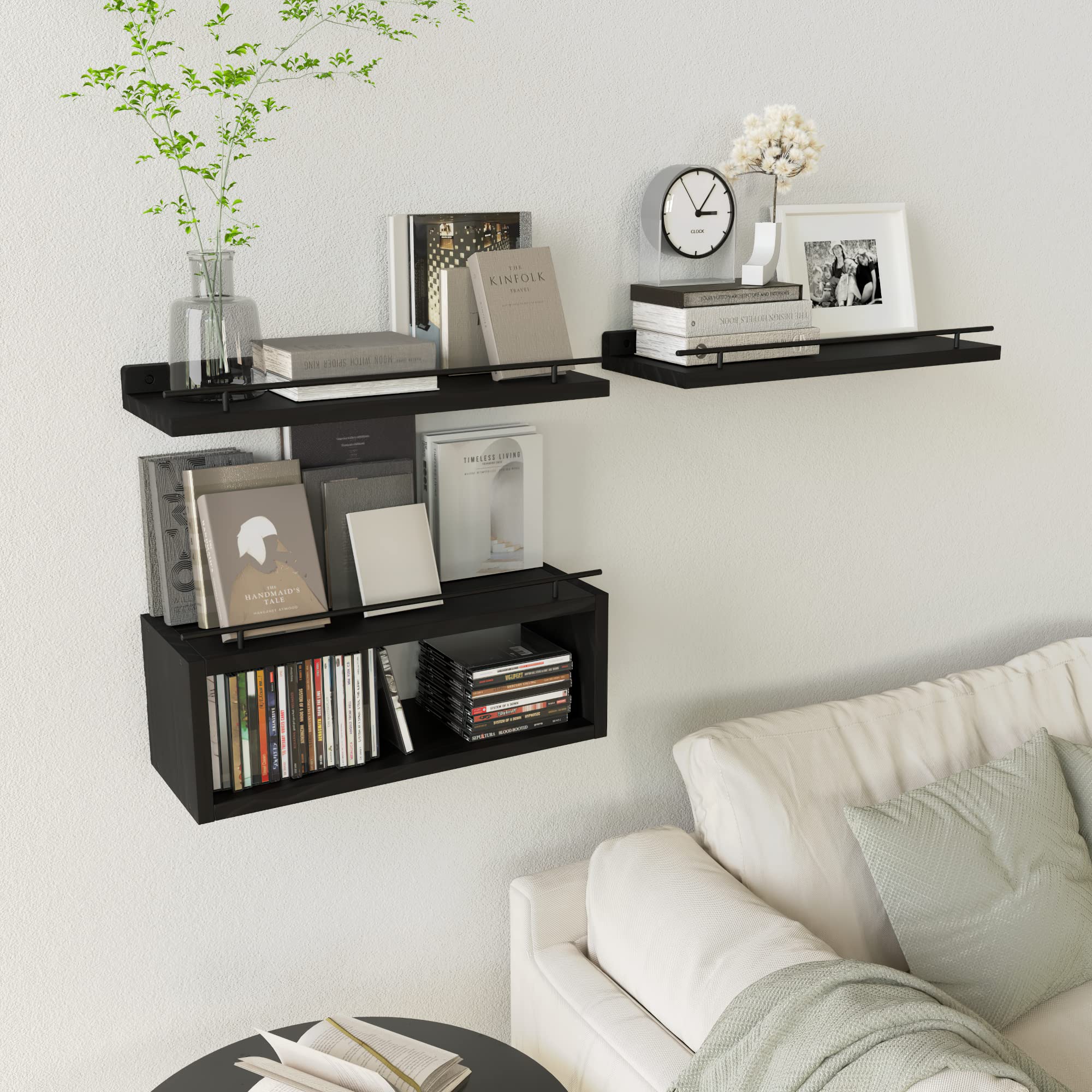 WOPITUES comparación de escala con papel y planta para visualizar capacidad