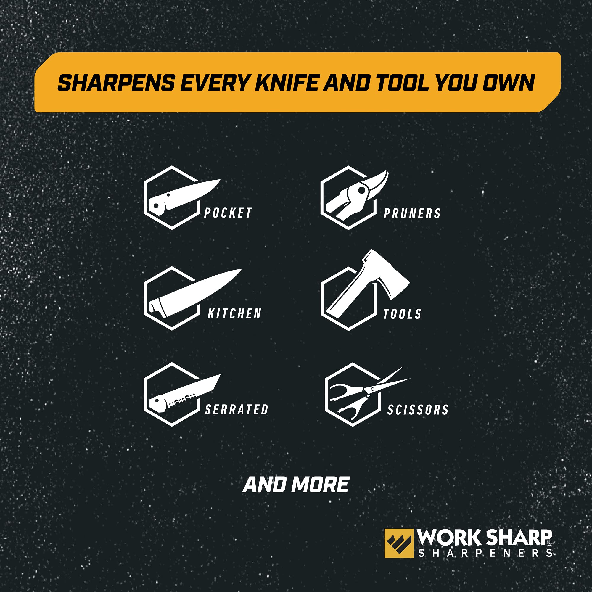 Work Sharp MK2 afilando cuchillo de cocina para filo más nítido y seguro