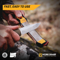 Work Sharp placas de diamante en primer plano para desbaste rápido y uniforme