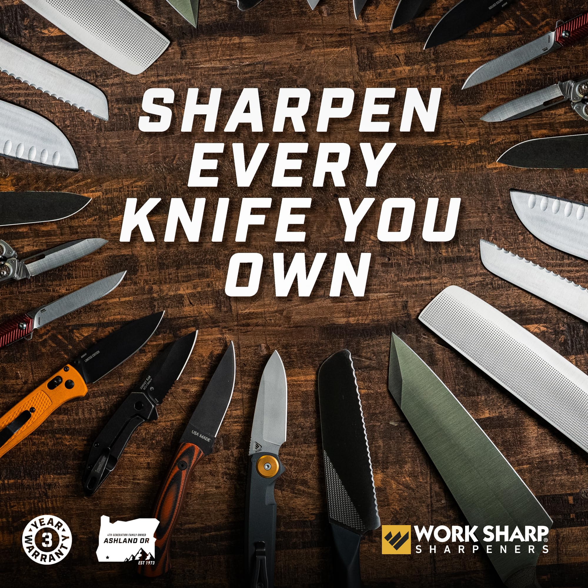 Work Sharp ranura para anzuelos en detalle optimizada para afilar accesorios de pesca