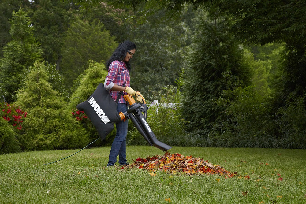 WORX Trivac detalle del impulsor metálico para trituración eficiente
