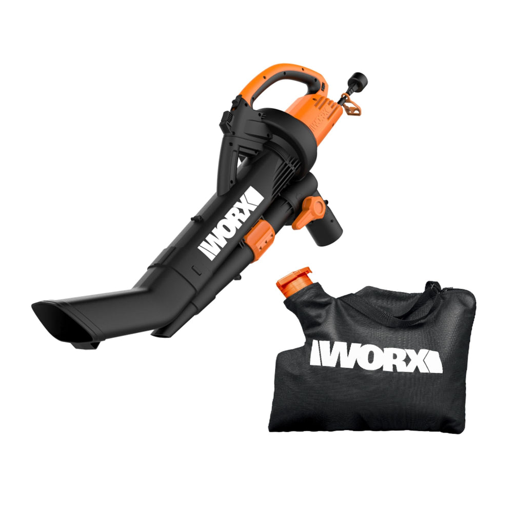 WORX Trivac WG509 frontal mostrando diseño compacto y potencia