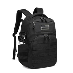 Wotony mochila táctica frontal mostrando diseño y bolsillos funcionales