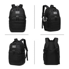 Wotony vista del sistema MOLLE para añadir accesorios modulares