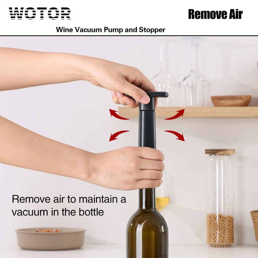 WOTOR producto en mesa de cena realzando conservación práctica