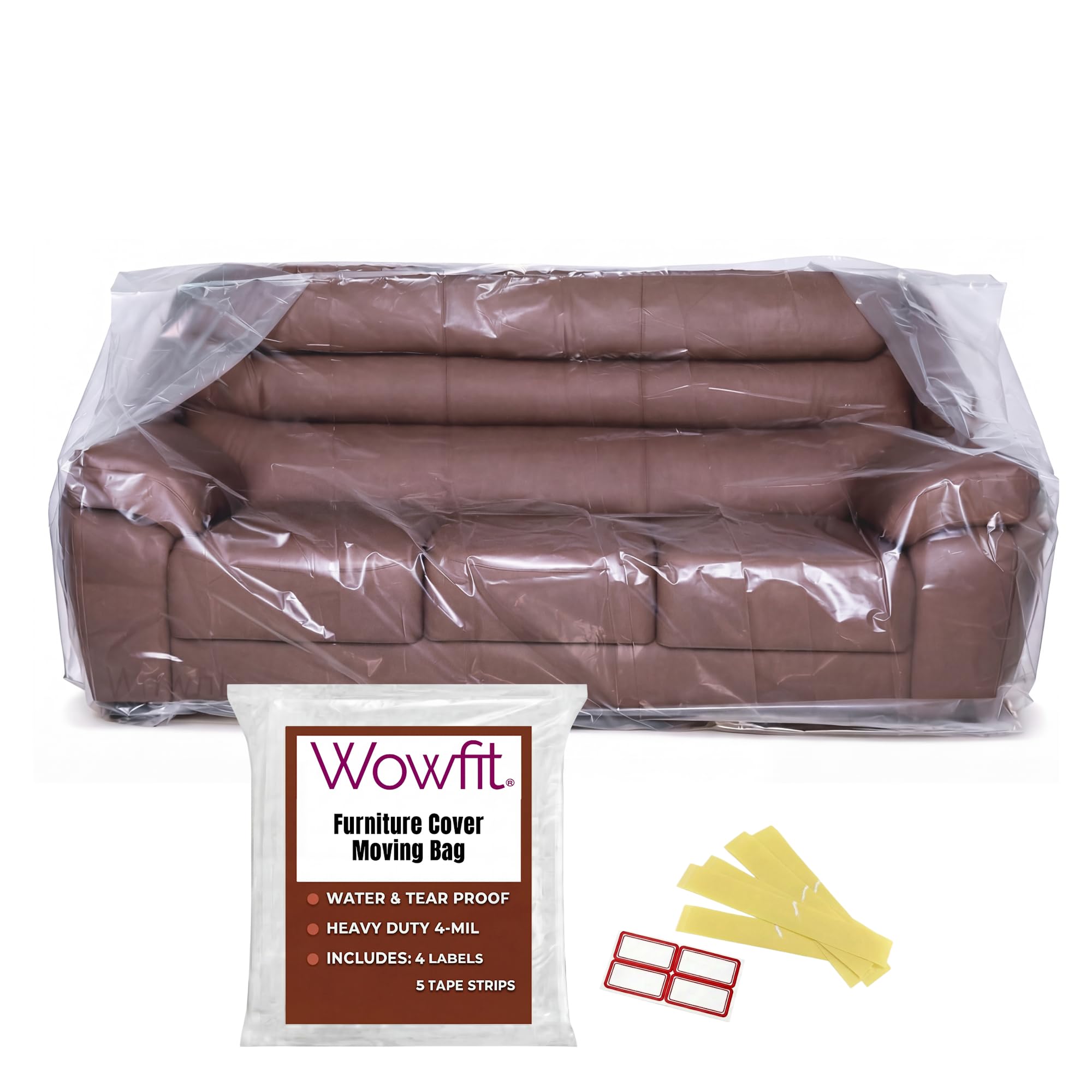 Wowfit funda frontal mostrando protección completa y transporte seguro