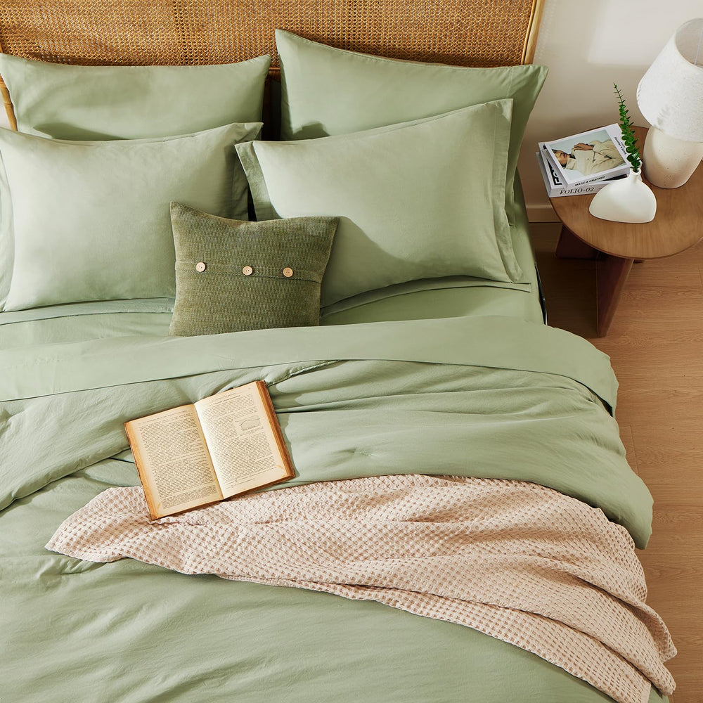 WRENSONGE fundas tipo sham y almohadas que completan la cama elegantemente