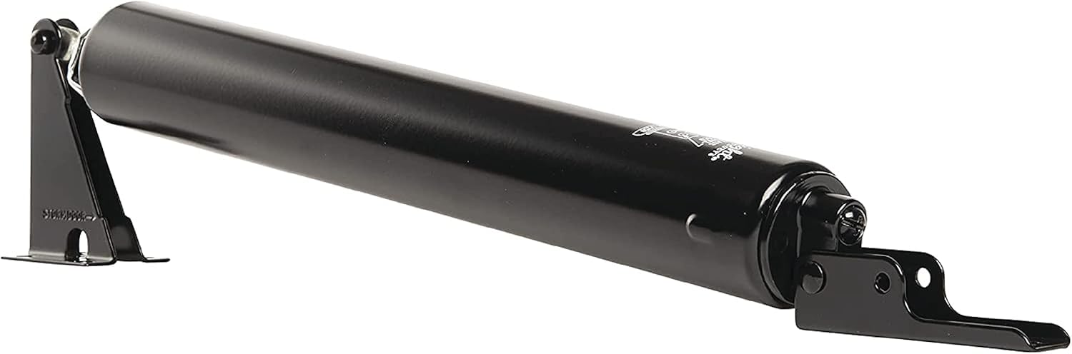 Wright Products acabado negro y textura resistente que combina con entradas modernas