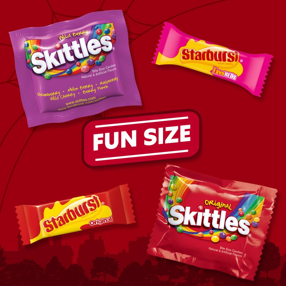 Wrigley's caramelos Fun Size en mano listos para repartir en eventos