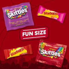 Wrigley's caramelos Fun Size en mano listos para repartir en eventos