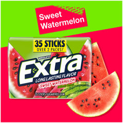 WRIGLEY'S EXTRA palitos envueltos individuales que mantienen la frescura
