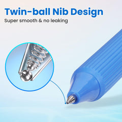 WRITECH bolígrafo en uso escribiendo notas sin manchas en papel