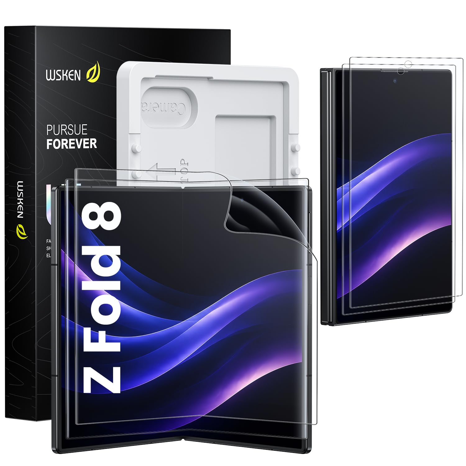 WSKEN caja y contenido del kit con protección completa útil