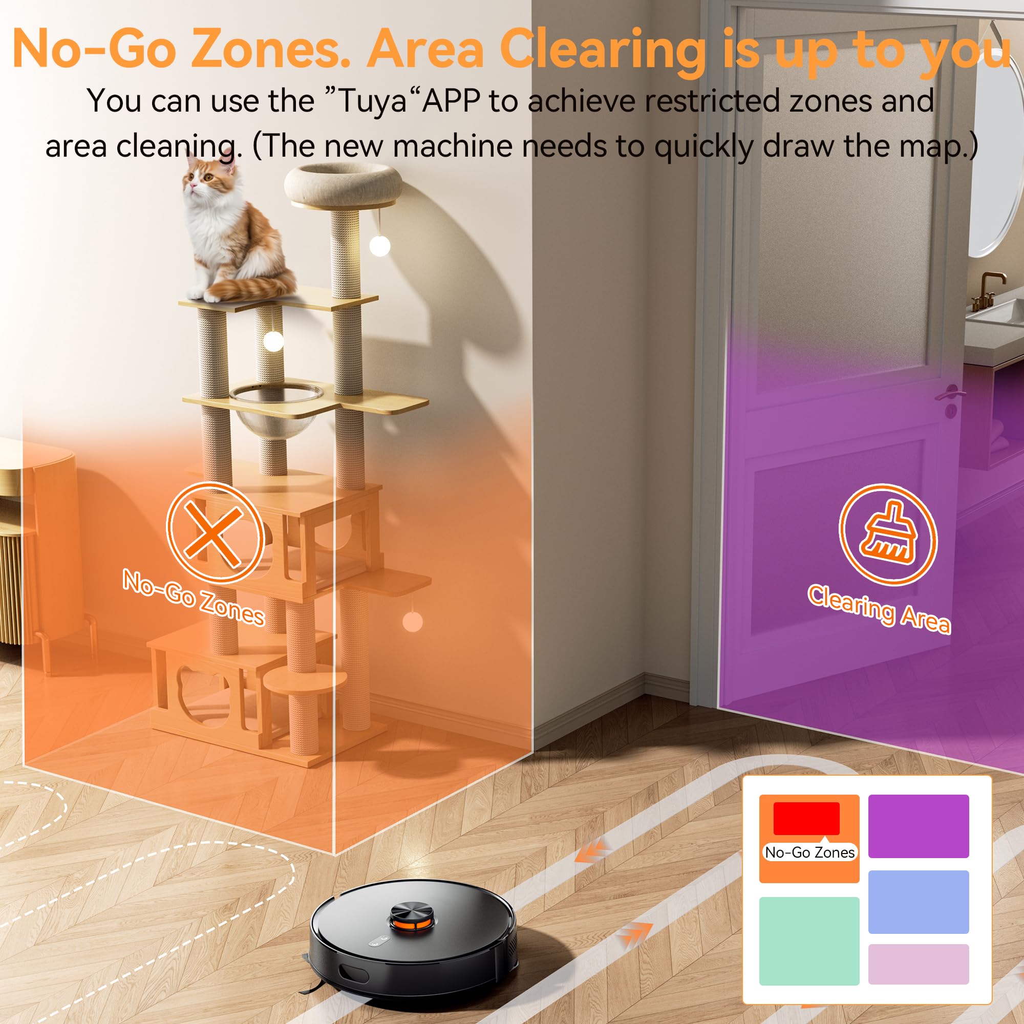 WSUANE rodillo anti-enredos con cuchillas para evitar atascos