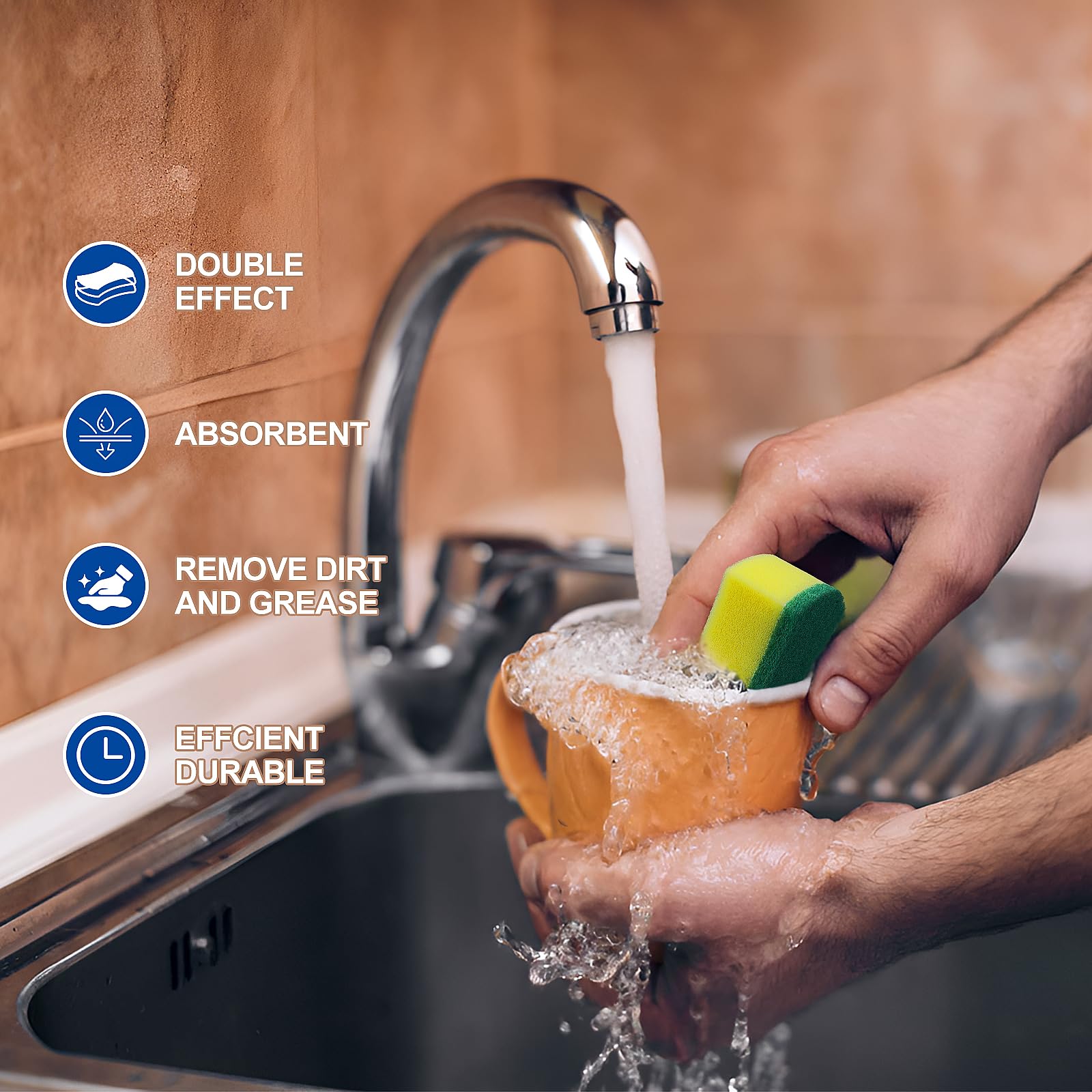 WUHUIXOZ etiqueta con instrucciones y aplicaciones de cocina