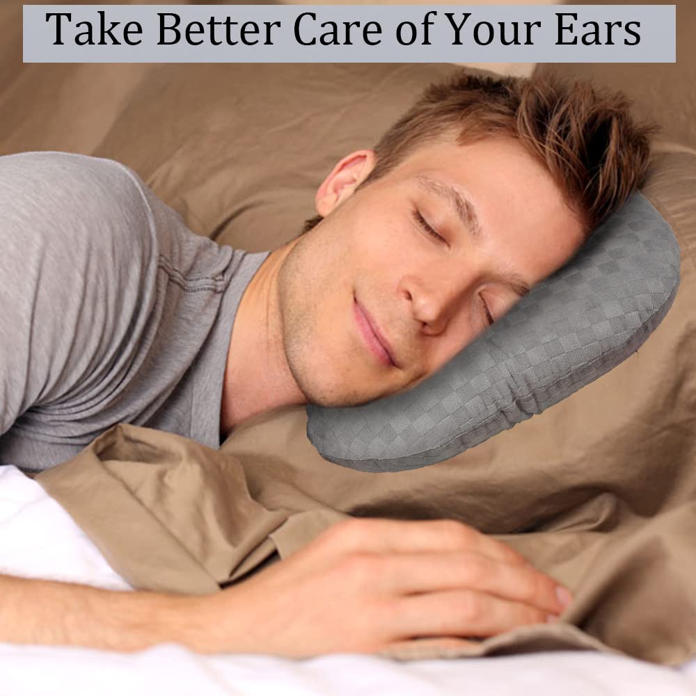 Wuronsa persona durmiendo de lado reduce contacto con la oreja