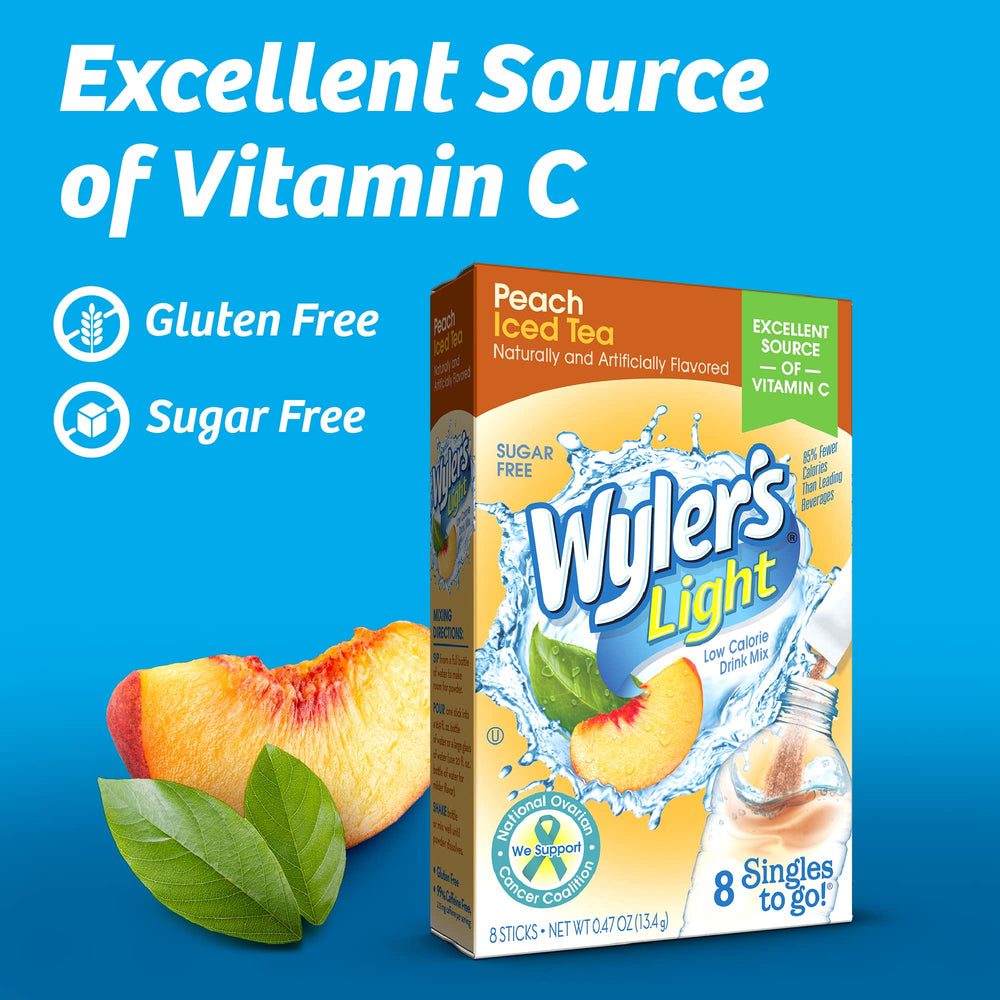 Wyler's Light en botella siendo agitado, sabor en movimiento