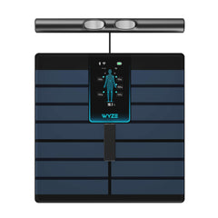 Wyze SCALE vista frontal mostrando diseño y plataforma, precisión y elegancia