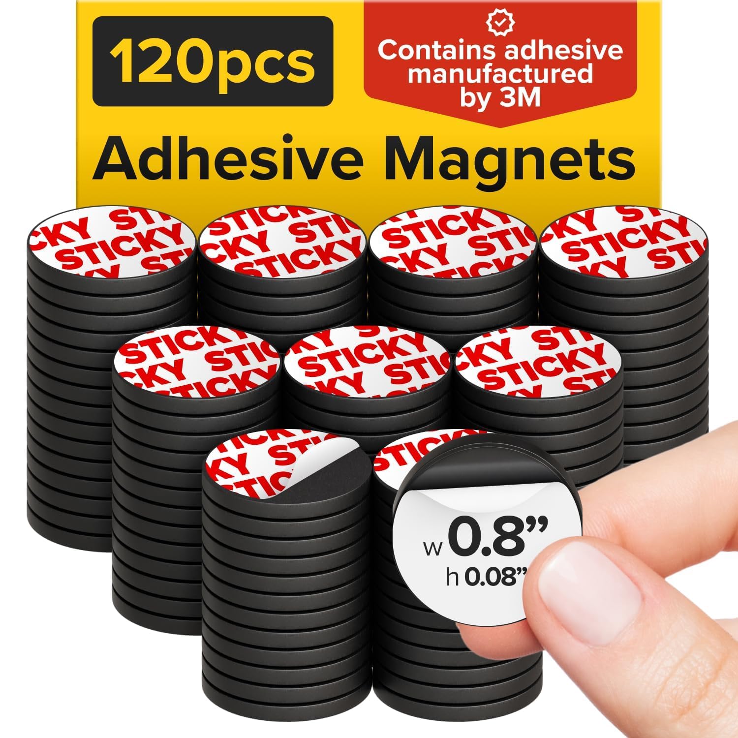 X-bet MAGNET frontal del paquete mostrando 120 discos útiles