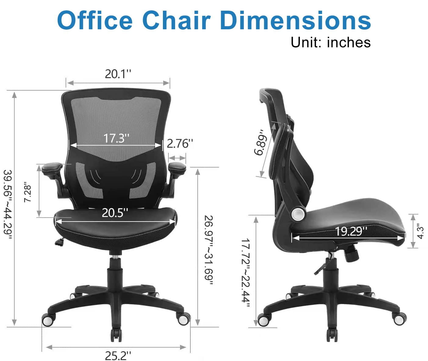 X XISHE comparación de tamaño junto a una mesa para ver escala