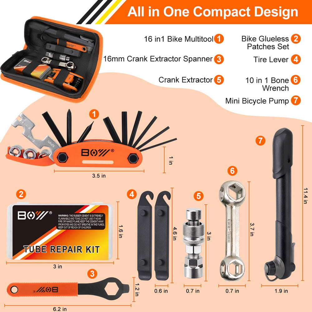 XCH Robots mini pump closeup with expandable shaft for on‑trail inflation