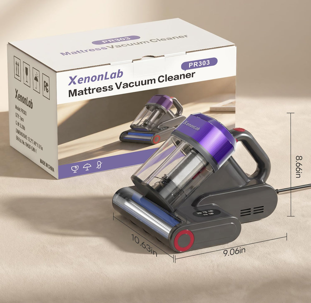 XenonLab en dormitorio estilo lifestyle mostrando frescura en cama