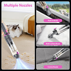 XenonLab cepillo multi-superficie recogiendo pelo de mascota fácilmente