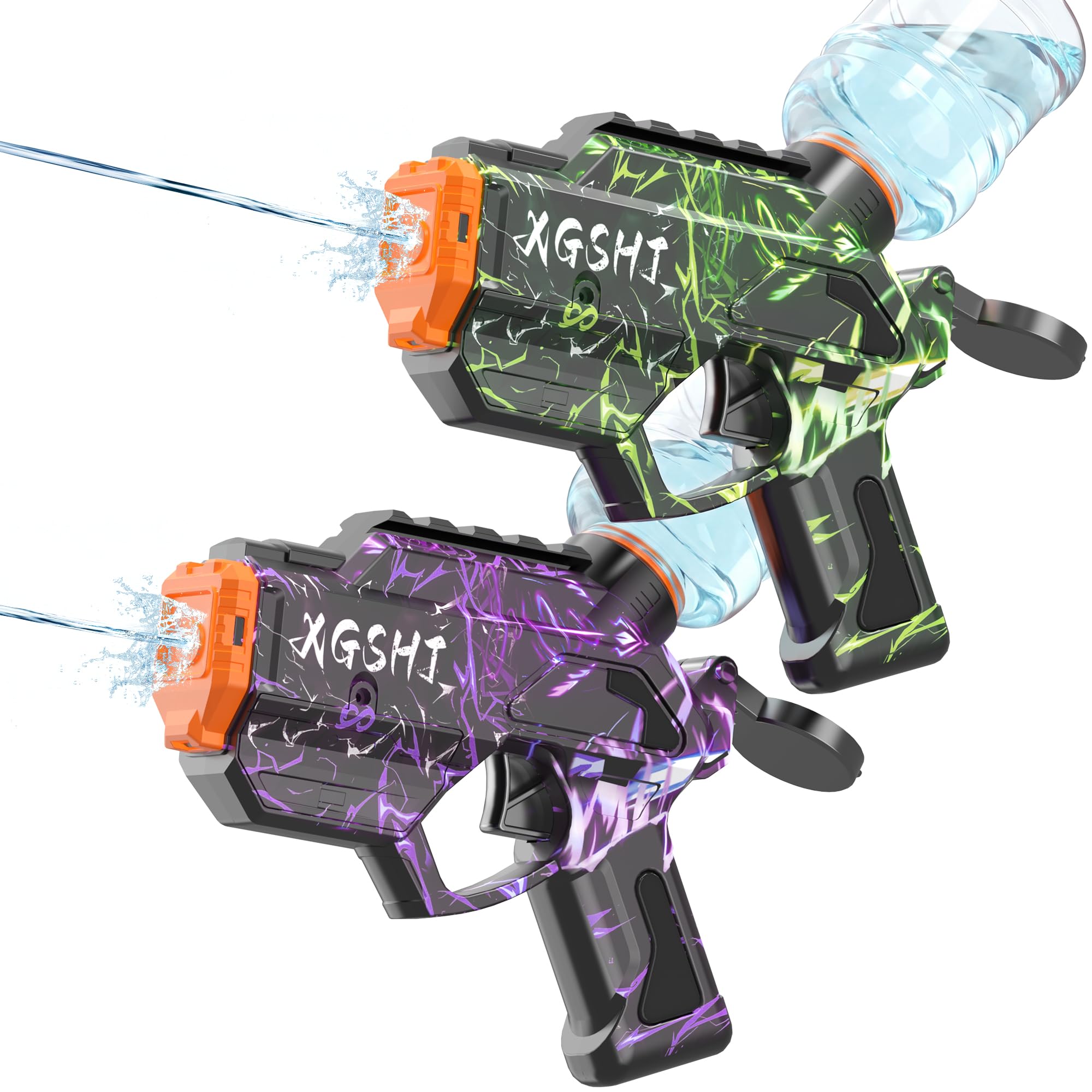 XGSHJ pistola de agua frontal mostrando diseño y potencia