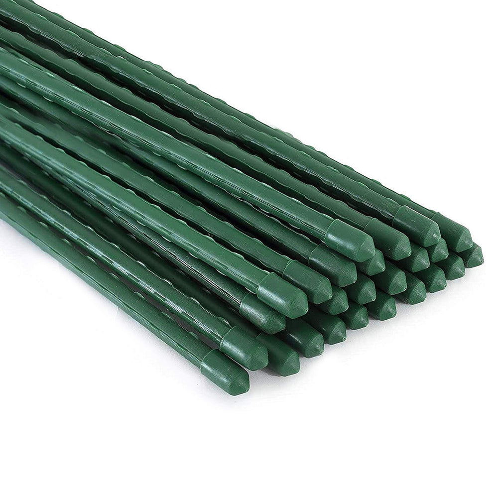 Xiny Tool estacas frontales 25 pack mostrando paquete y longitudes, soporte resistente