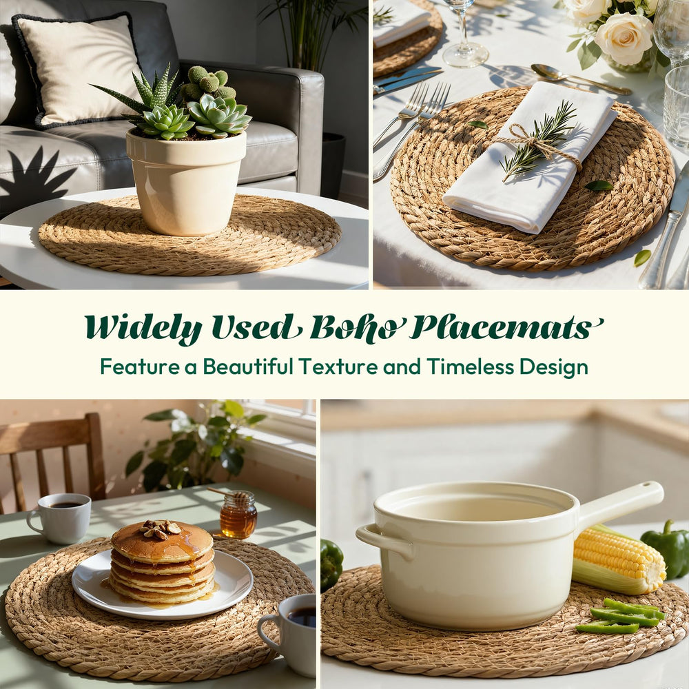 XOHUYD set de 12 dispuesto como centro de mesa, elegante y práctico