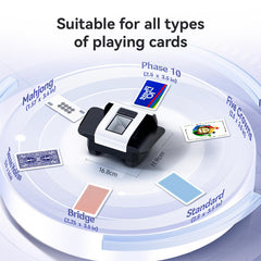 XPAW X1 con cartas insertadas demostrando funcionamiento fácil y rápido