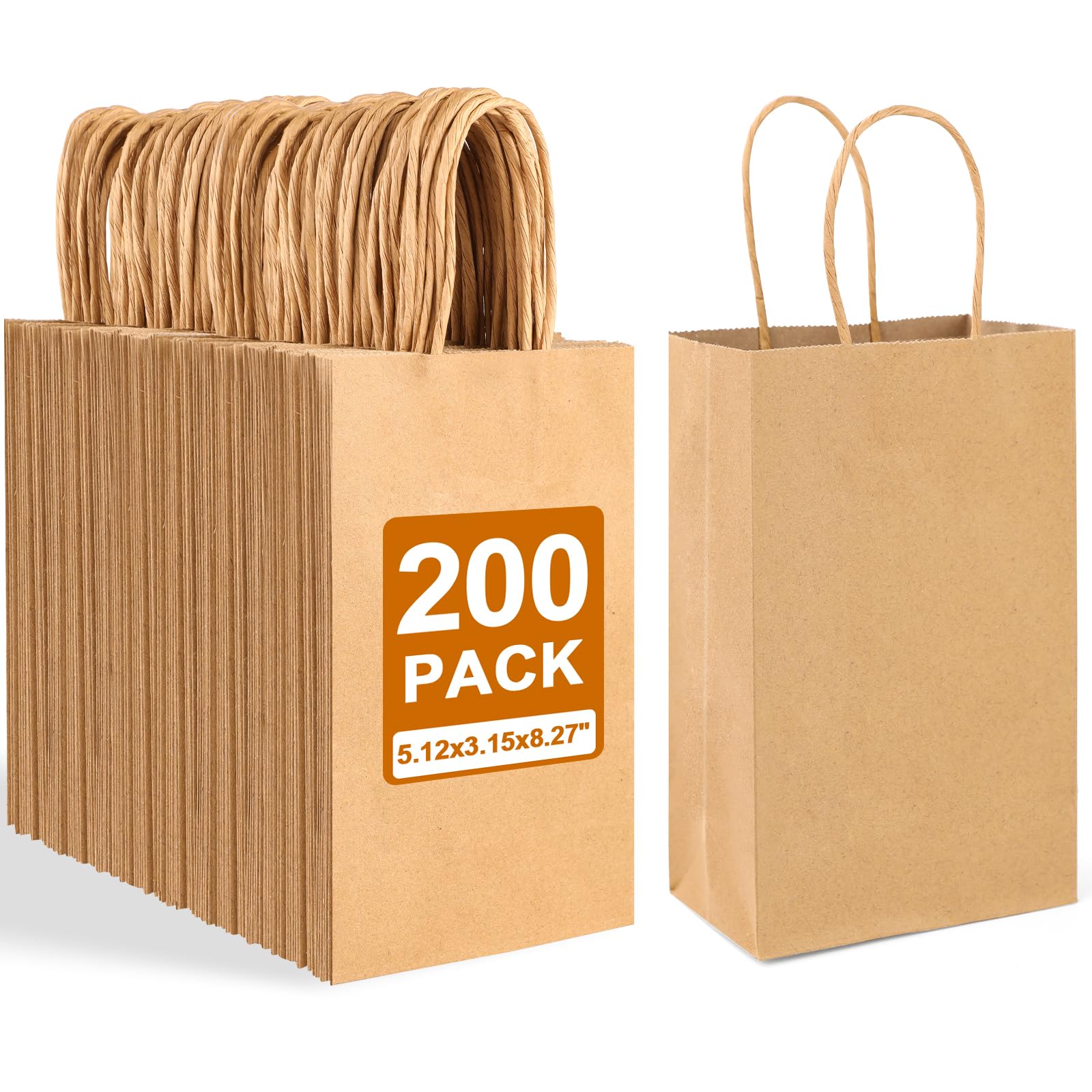 XPCARE bolsa kraft en puesto de mercado mostrando uso comercial elegante