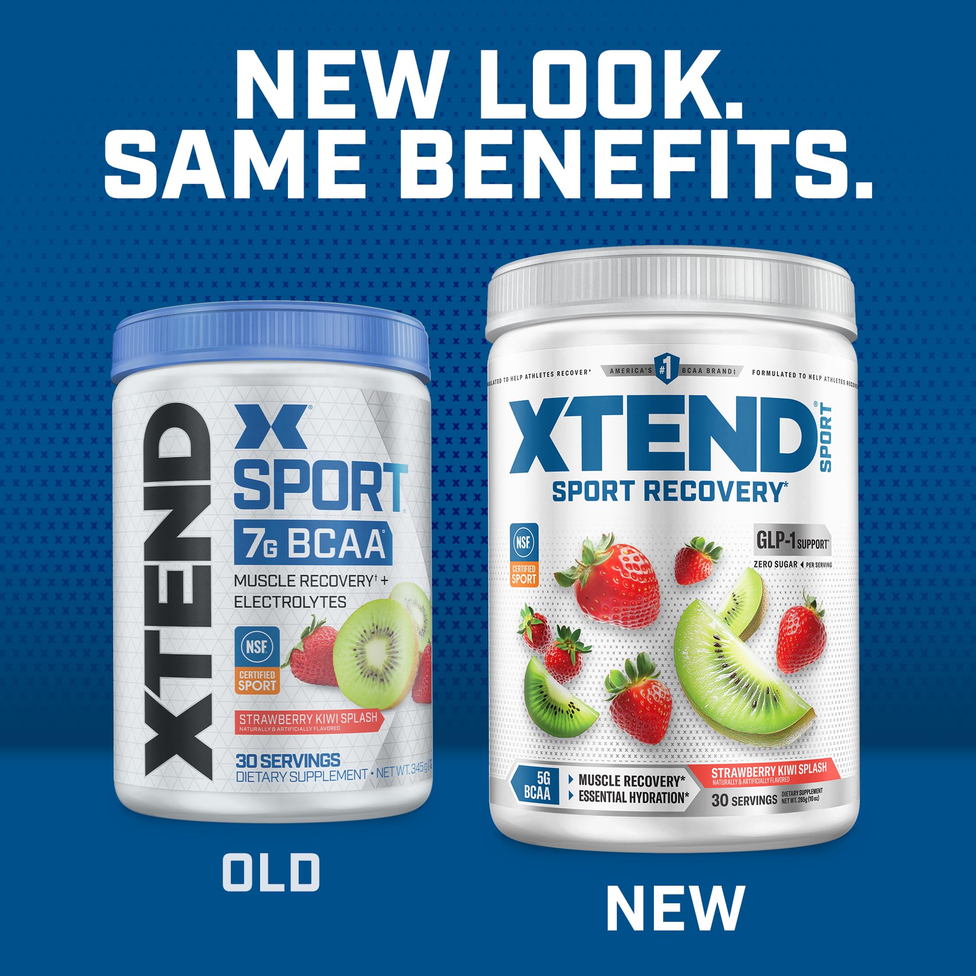 Xtend bebida preparada en vaso, hidratación refrescante tras entrenar