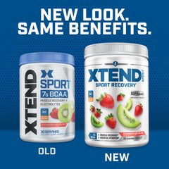 Xtend bebida preparada en vaso, hidratación refrescante tras entrenar