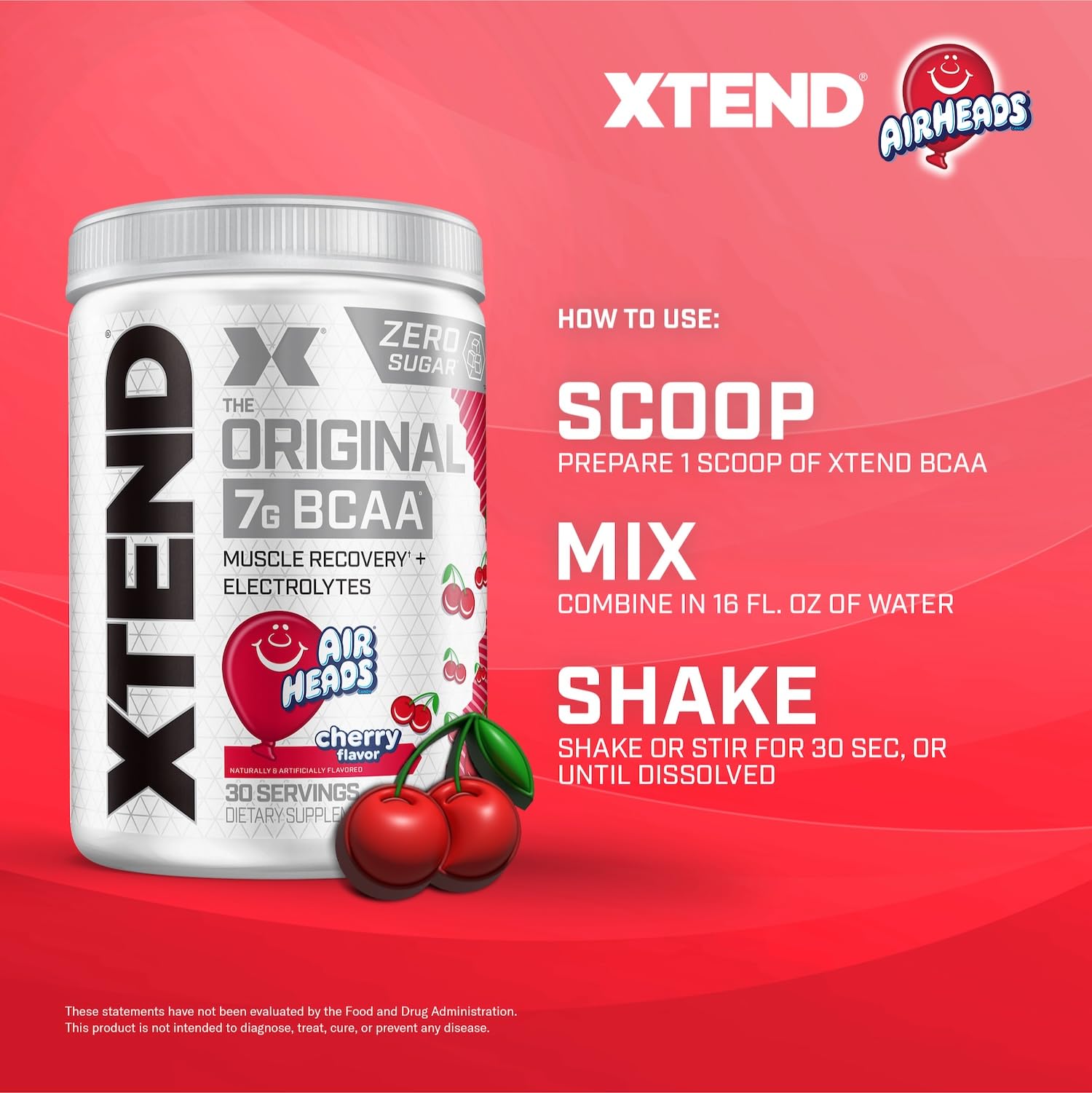 Persona usando Xtend en entrenamiento al aire libre mostrando energía y recuperación