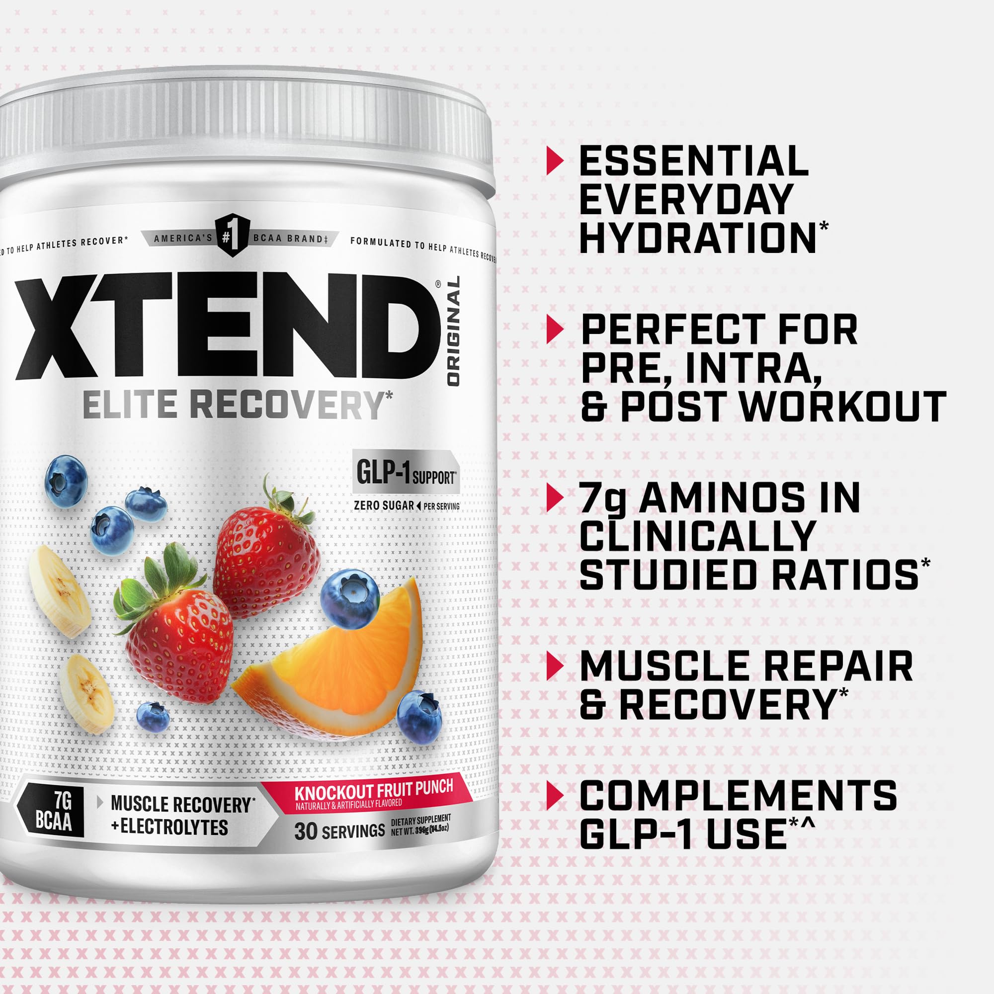 Xtend en botella durante entrenamiento, apoyo a la hidratación y rendimiento