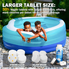 XtremepowerUS tableta colocada en skimmer, dosificación estable para piscina