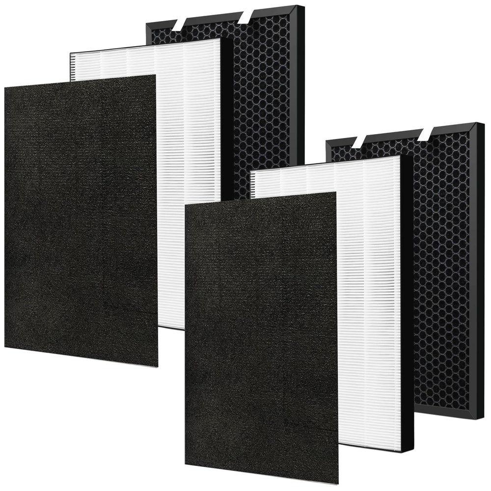 XY100T frontal del pack de filtros mostrando componentes y compatibilidad