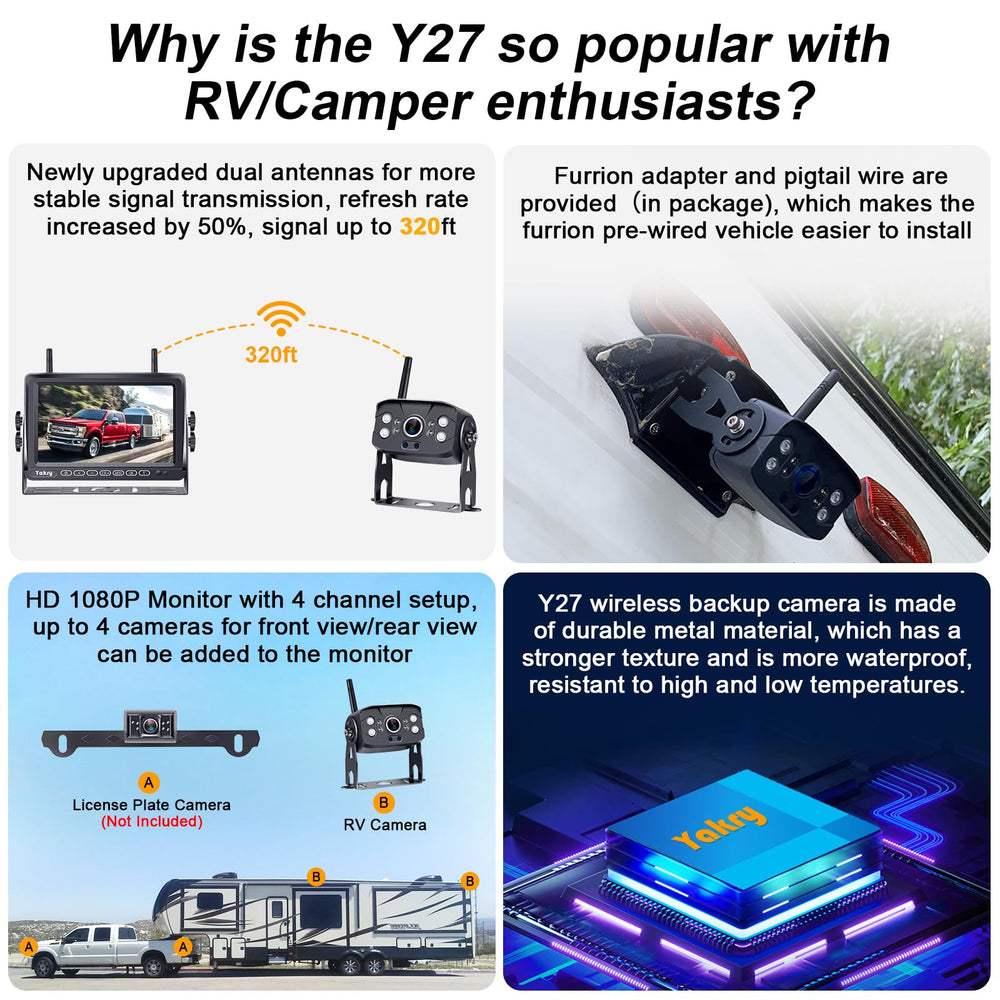 Yakry Y27 detalle de las dos antenas que ofrecen señal más estable