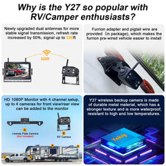Yakry Y27 detalle de las dos antenas que ofrecen señal más estable
