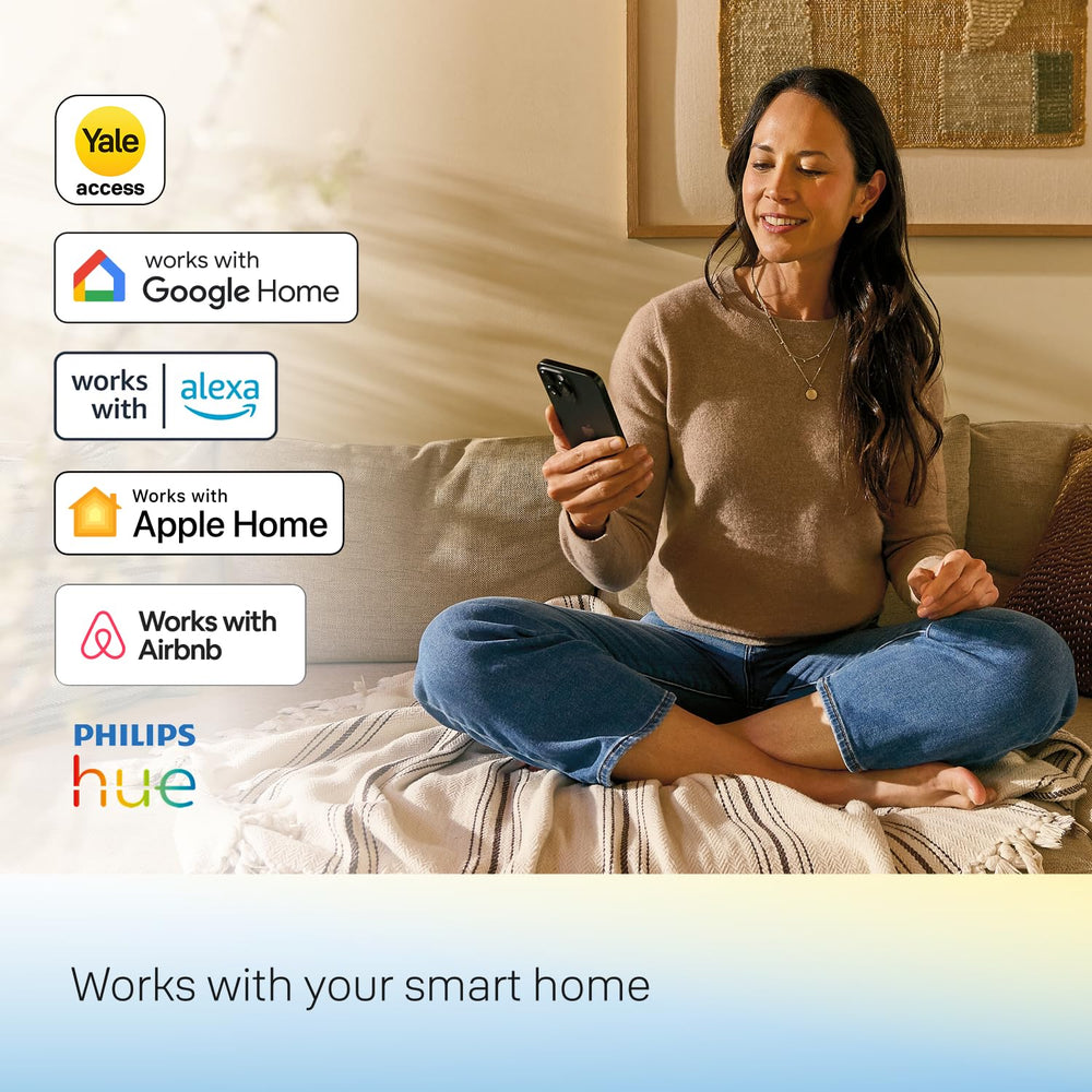Yale Assure Lock 2 DoorSense sensor instalado, confirma puerta cerrada