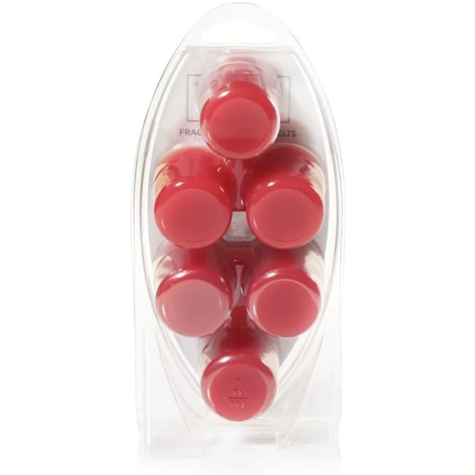 Comparación de tamaño y contenido del pack Yankee Candle con manos para escala