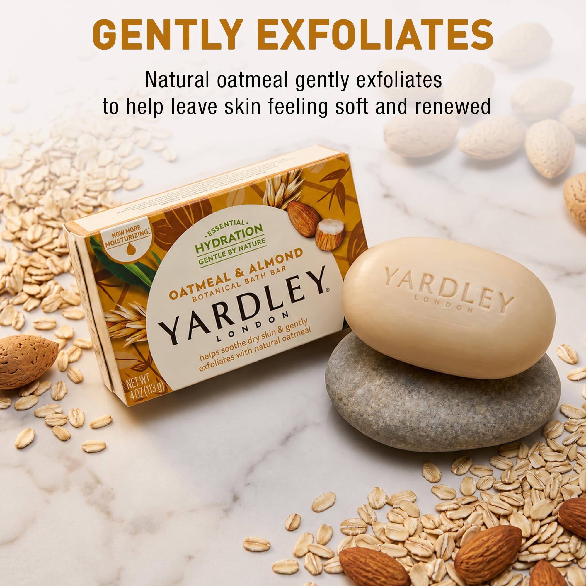Yardley London barra English Lavender en close-up con efecto calmante