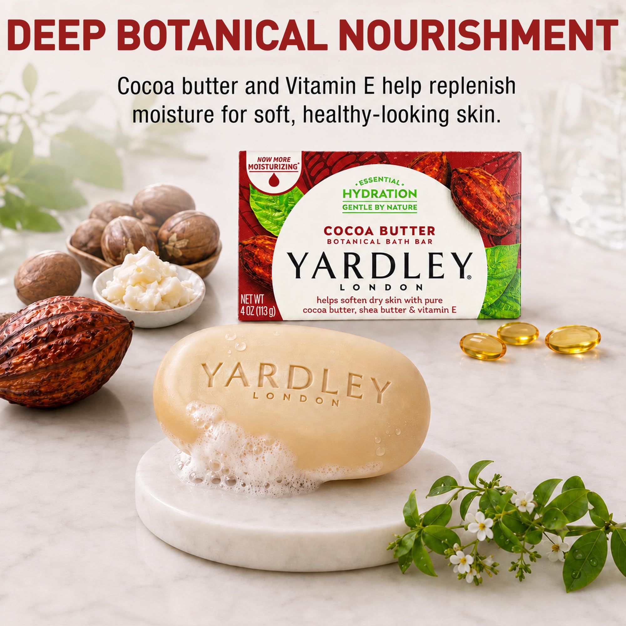 Yardley London uso en ducha demostrando aplicación cotidiana y aroma