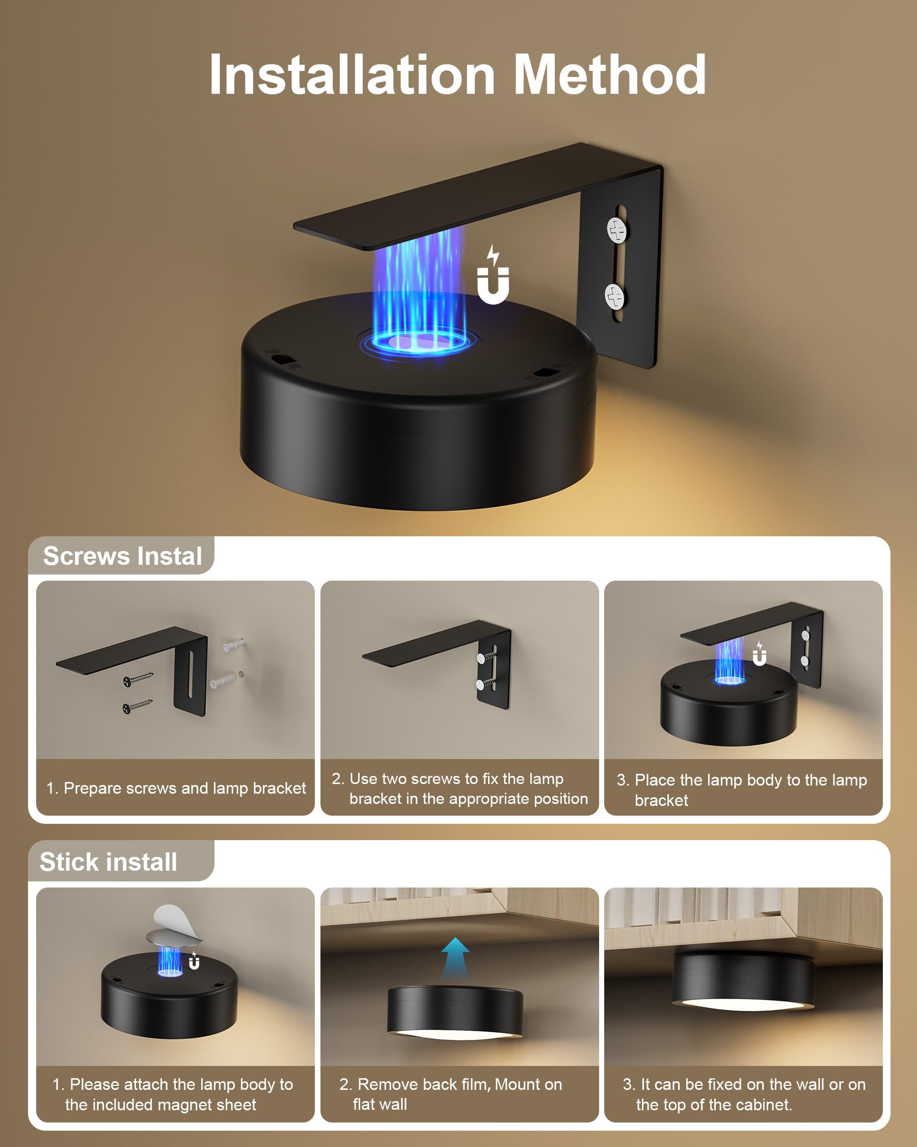 Yarnock primer plano del difusor y LEDs para luz uniforme