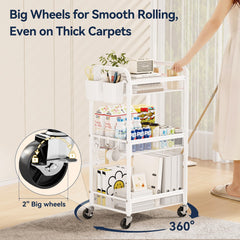 YASONIC carrito en cocina organizando alimentos y utensilios
